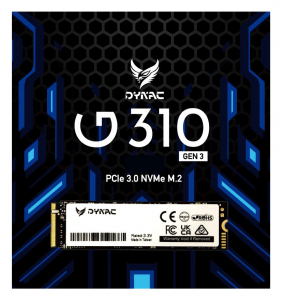 256GB Dynac G310 M.2 NVMe SSD meghajtó (G310256GB/R)