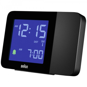 Braun BC15B-DCF r&aacute;di&oacute;jel vez&eacute;rl&eacute;sű &eacute;bresztő&oacute;ra fekete