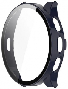 Gigapack Garmin Venu 3S műanyag sötétkék védőkeret és kijelzővédő üveg (GP-157903)