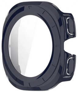 Gigapack Samsung Galaxy Watch Ultra eSIM 47mm (SM-L705) műanyag s&ouml;t&eacute;tk&eacute;k v&eacute;dőkeret &eacute;s kijelzőv&eacute;dő &uuml;veg (GP-162689)