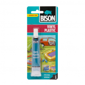Bison műanyag ragasztó + javító fólia (B05320)