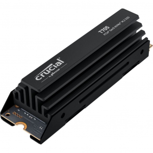 1TB Crucial T705 M.2 NVMe SSD meghajtó hűtőbordával (CT1000T705SSD5)