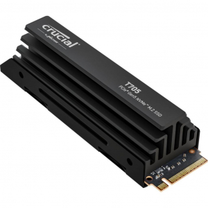 1TB Crucial T705 M.2 NVMe SSD meghajtó hűtőbordával (CT1000T705SSD5)