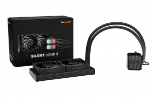 Be quiet! Silent Loop 3 240mm univerz&aacute;lis v&iacute;zhűt&eacute;s fekete (BW024)