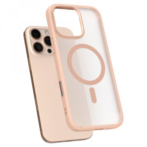 Spigen Ultra Hybrid T (MagFit) iPhone 16 Pro Max tok Frost Rose Titanium (ACS09069)