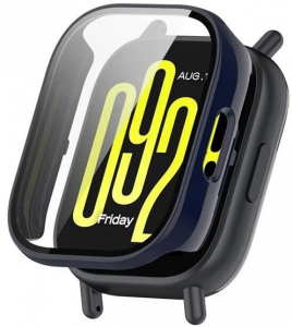 Gigapack Xiaomi Redmi Watch 5 Lite műanyag s&ouml;t&eacute;tk&eacute;k v&eacute;dőkeret &eacute;s kijelzőv&eacute;dő &uuml;veg (GP-164098)