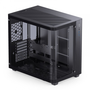 Jonsbo TK-3 Black táp nélküli ablakos ház fekete