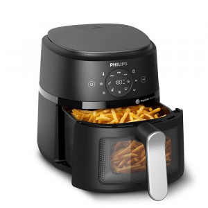 Philips 2000 Series 3,2 literes forrólevegős sütő fekete-ezüst (NA211/00)