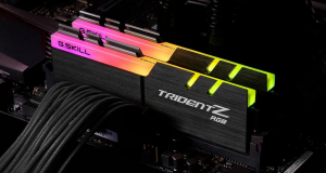 64GB 3200MT/s DDR4 RAM G.Skill Trident Z RGB CL16 1.35V (2X32GB) (F4-3200C16D-64GTZR)