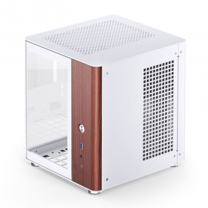 Jonsbo TK-0 White táp nélküli ablakos ITX ház fehér