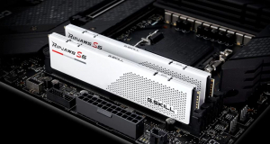 32GB 6000MT/s DDR5 RAM G.Skill Ripjaws S5 White CL28 1.40V (2x16GB) (F5-6000J2836G16GX2-RS5W)