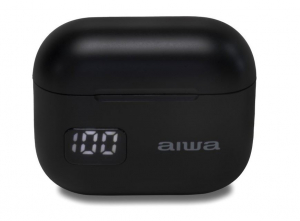 Aiwa EBTW-100BK TWS Bluetooth fülhallgató fekete