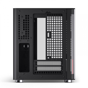 Jonsbo TK-0 Black táp nélküli ablakos ITX ház fekete