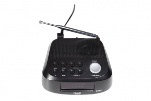 Trevi RC 80D4 DAB rádiós ébresztőóra fekete