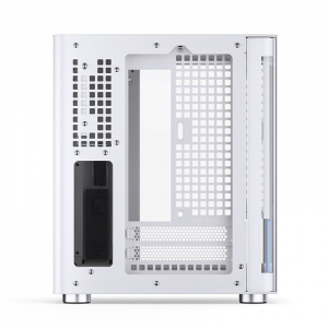 Jonsbo TK-0 White táp nélküli ablakos ITX ház fehér