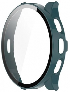 Gigapack Garmin Venu 3S műanyag sötétzöld védőkeret és kijelzővédő üveg (GP-157911)
