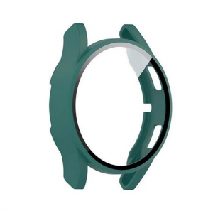Gigapack Samsung Galaxy Watch 4 40mm (SM-R860) műanyag sötétzöld védőkeret és kijelzővédő üveg (GP-159348)