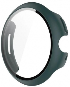 Gigapack Google Pixel Watch 3 41mm műanyag s&ouml;t&eacute;tz&ouml;ld v&eacute;dőkeret &eacute;s kijelzőv&eacute;dő &uuml;veg (GP-164107)