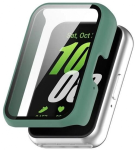 Gigapack Samsung Galaxy Fit 3 műanyag sötétzöld védőkeret és kijelzővédő üveg (GP-164102)