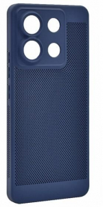 Gigapack Xiaomi Poco X6 l&eacute;g&aacute;teresztő, lyukacsos műanyag tok s&ouml;t&eacute;tk&eacute;k (GP-154119)