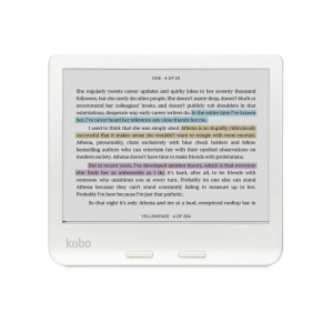 Kobo Libra Colour 7" 32GB e-book olvasó fehér (KO-N428-KU-WH-K-CK)