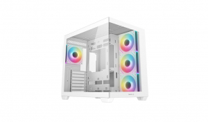 Deepcool CG530 4F WH táp nélküli ablakos ház fehér (R-CG530-WHADA4-G-1)