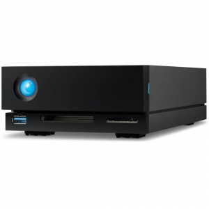 18TB 3,5" LaCie 1big Dock külső winchester fekete (STHS18000800)
