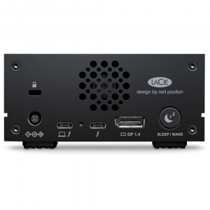18TB 3,5" LaCie 1big Dock külső winchester fekete (STHS18000800)