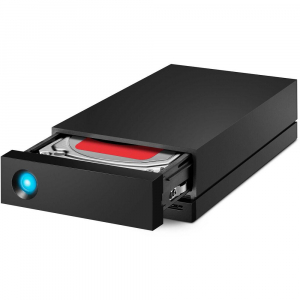 18TB 3,5" LaCie 1big Dock külső winchester fekete (STHS18000800)