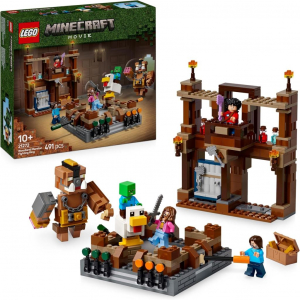 Lego Minecraft K&uuml;zdőt&eacute;r az erdei h&aacute;zn&aacute;l (21272)