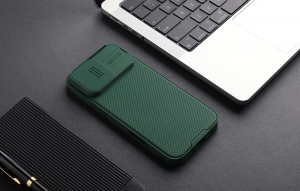 Nillkin CamShield Pro iPhone 16 Plus tok zöld (6902048286702)