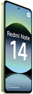 Xiaomi Redmi Note 14 4G 6/128GB Dual-Sim mobiltelefon zöld