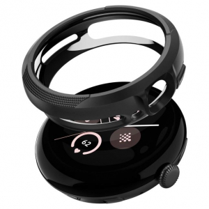 Spigen Liquid Air Pixel Watch 3 (45mm) &oacute;rav&eacute;dő keret fekete (ACS07598)