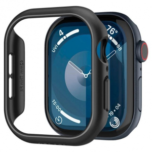 Spigen Thin Fit Apple Watch 10 (42mm) óravédő keret fekete (ACS08588)