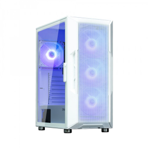 Zalman i3 NEO ARGB WHITE t&aacute;p n&eacute;lk&uuml;li ablakos h&aacute;z feh&eacute;r