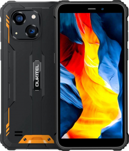 Oukitel WP32 4/128GB Dual-Sim mobiltelefon fekete-narancs (OUK137b1)