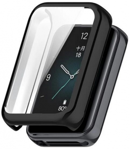 Gigapack Honor Band 9 szilikon v&eacute;dőkeret fekete (GP-158447)