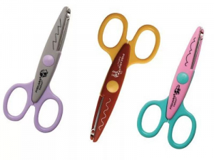 Fiskars 8233 gyermek mintavágó olló készlet 3db-os