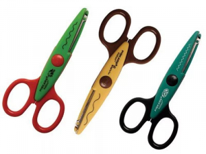 Fiskars 8231 gyermek mintavágó olló készlet 3db-os