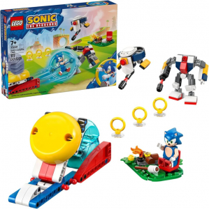 Lego Sonic the Hedgehog Sonic csat&aacute;ja a t&aacute;bortűzn&eacute;l (77001)