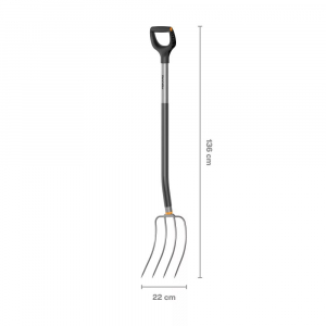 Fiskars 1070711 Ergonomic komposzt villa sz&uuml;rke