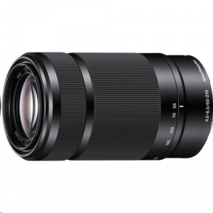 Sony SEL-55210B E 55-210 mm F4,5-6,3 OSS objektív fekete