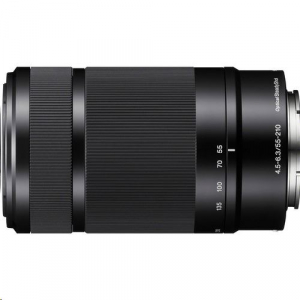 Sony SEL-55210B E 55-210 mm F4,5-6,3 OSS objektív fekete
