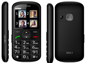 myPhone HALO 2 mobiltelefon időseknek fekete