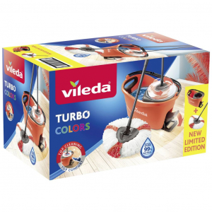 Vileda Turbo Colors felmosó szett korallszínű (167758)