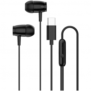 Canyon SEP-5 USB-C vezetékes fülhallgató fekete (CNS-CEP5B)