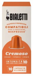Bialetti Nespresso kompatibilis kapszula Cremoso 10db (96080434)