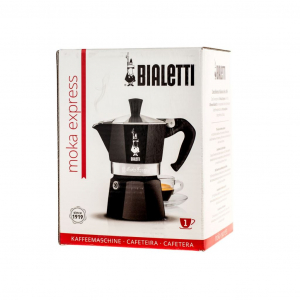 Bialetti Moka Express 1 szem&eacute;lyes k&aacute;v&eacute;főző fekete (4951)