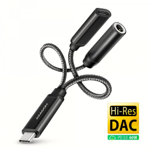 Axagon ADA-HCPD USB-C Hi-Res DAX audio adapter