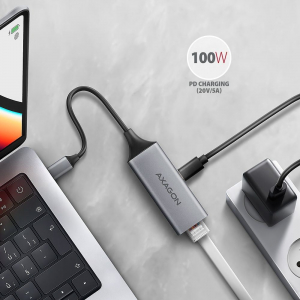 Axagon USB-C 3.2 Gen1 Gigabit Ethernet hálózati adapter (ADE-TXPD)